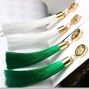 - Long Tasseled Earrings